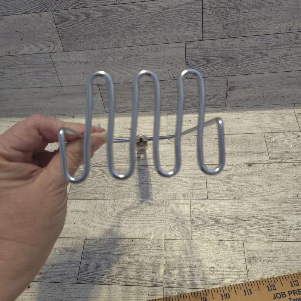 Vintage Long-Shaft ANDROCK Potato Masher Kitchen Utensil White Handle‎